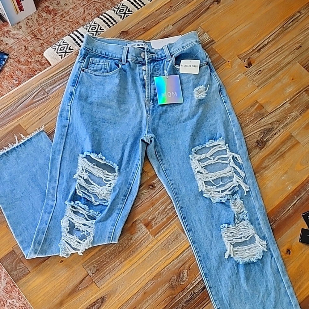 Blue Savvy MOM Jeans